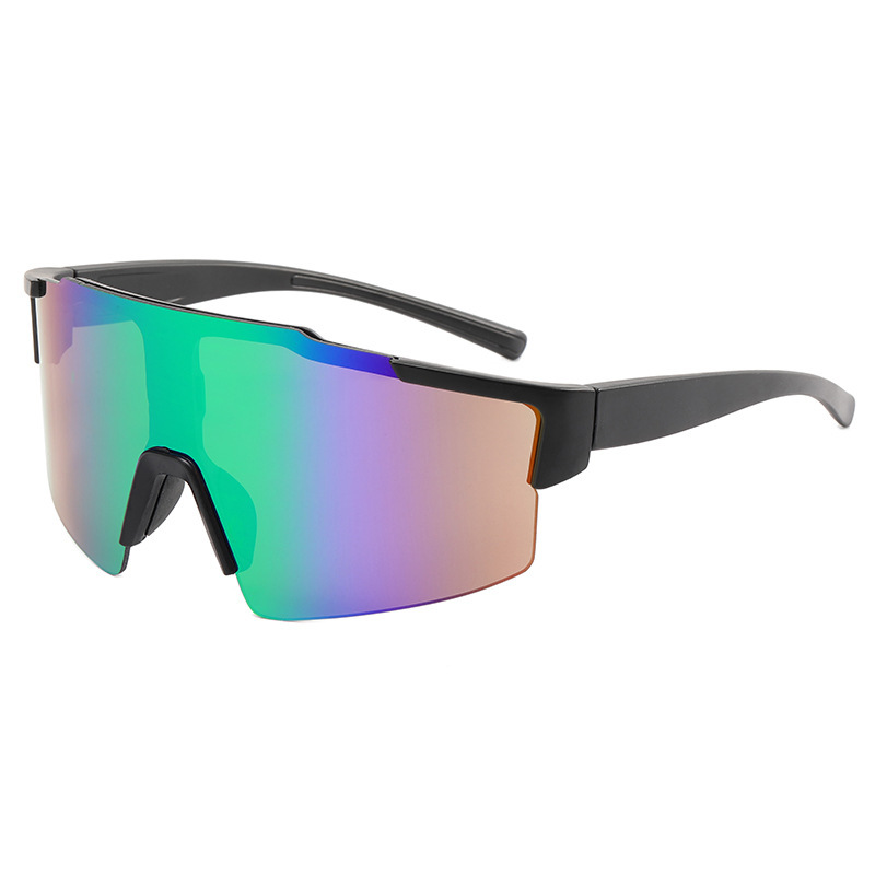 In-stock frameless wide-view cycling sunglasses men 's and women' s cycling goggles outdoor running and hiking goggles Item Picture