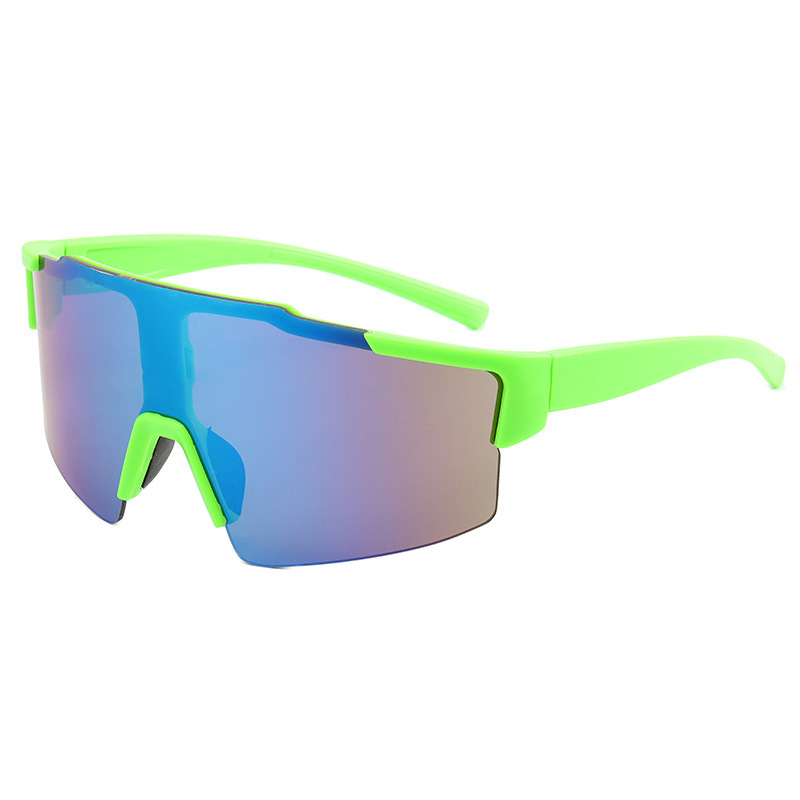 In-stock frameless wide-view cycling sunglasses men 's and women' s cycling goggles outdoor running and hiking goggles Specification image