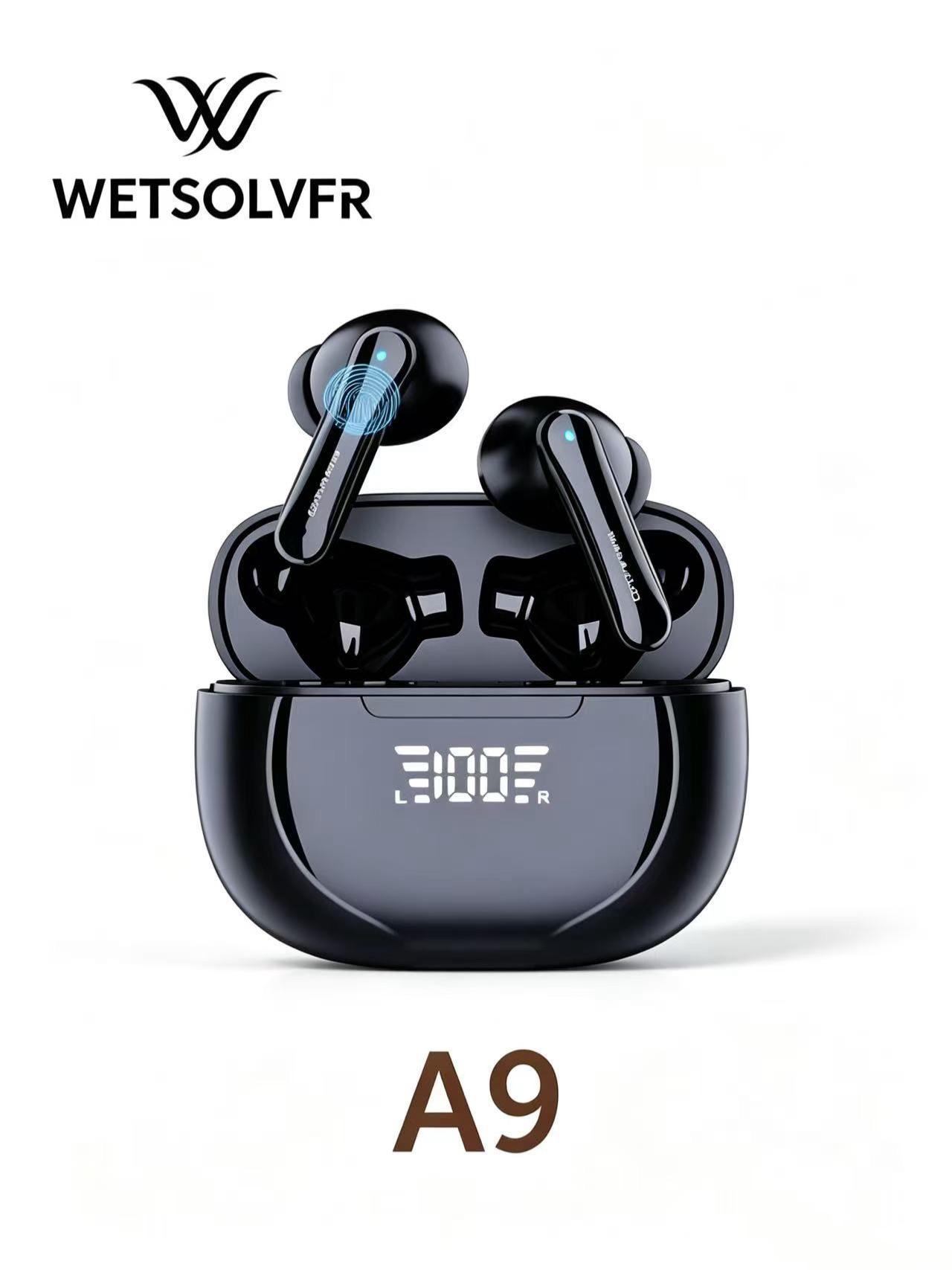 Noise-cancelling Bluetooth headphones, wireless active ANC, in-ear style, high sound quality, sports and running, long battery life, ENC universal new model