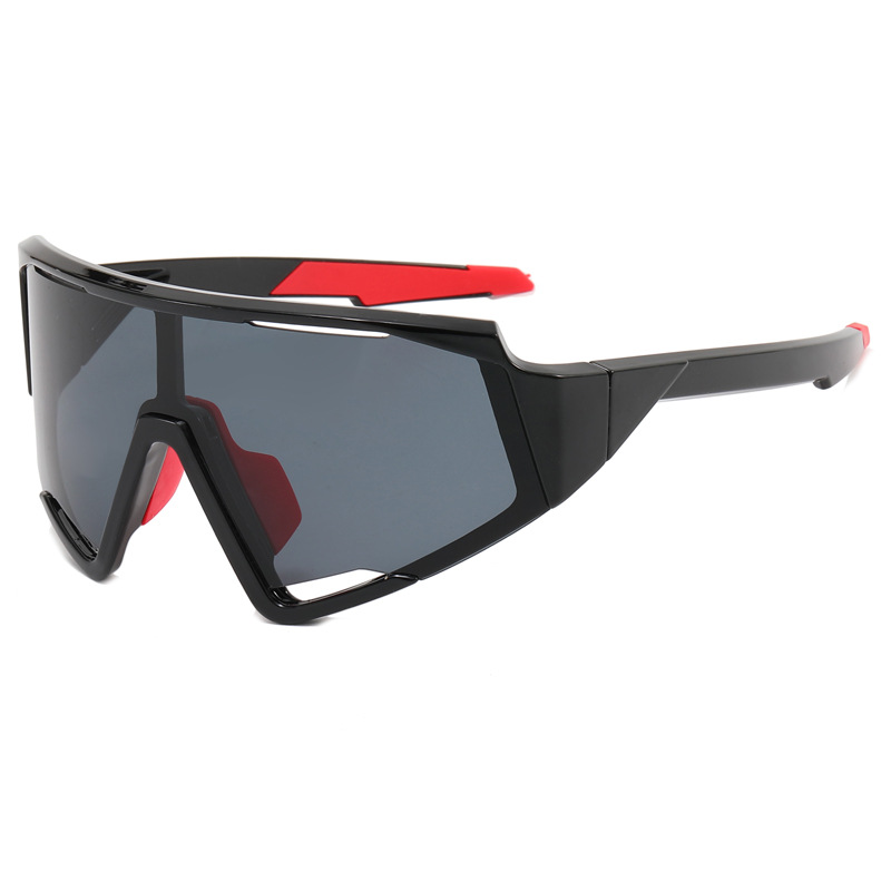现货大视野骑行sunglasses男女款全框运动骑行镜户外徒步防护太阳镜产品图