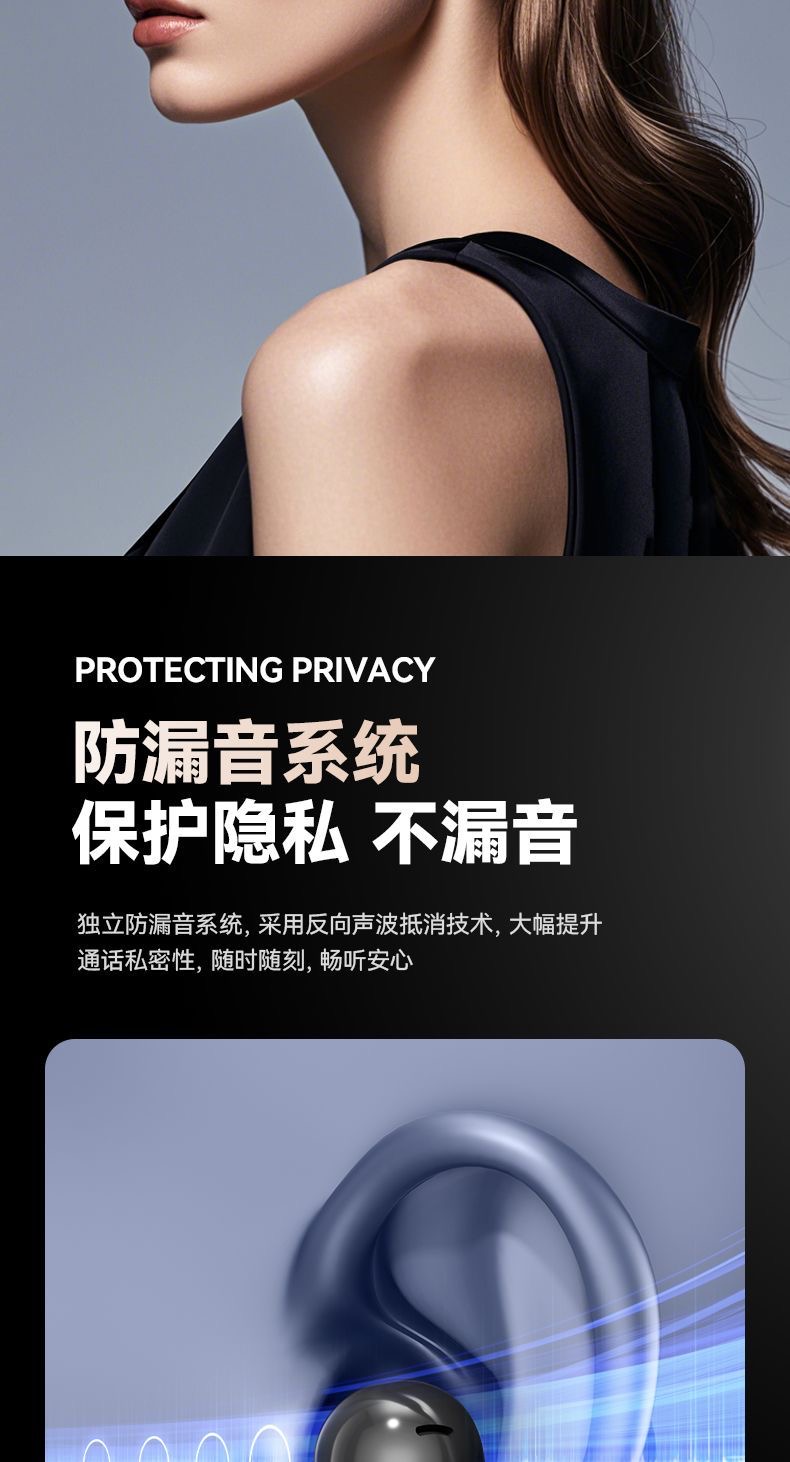 Hot-selling best-selling in-ear touch smart color screen high-quality wireless Bluetooth headphones pic 6