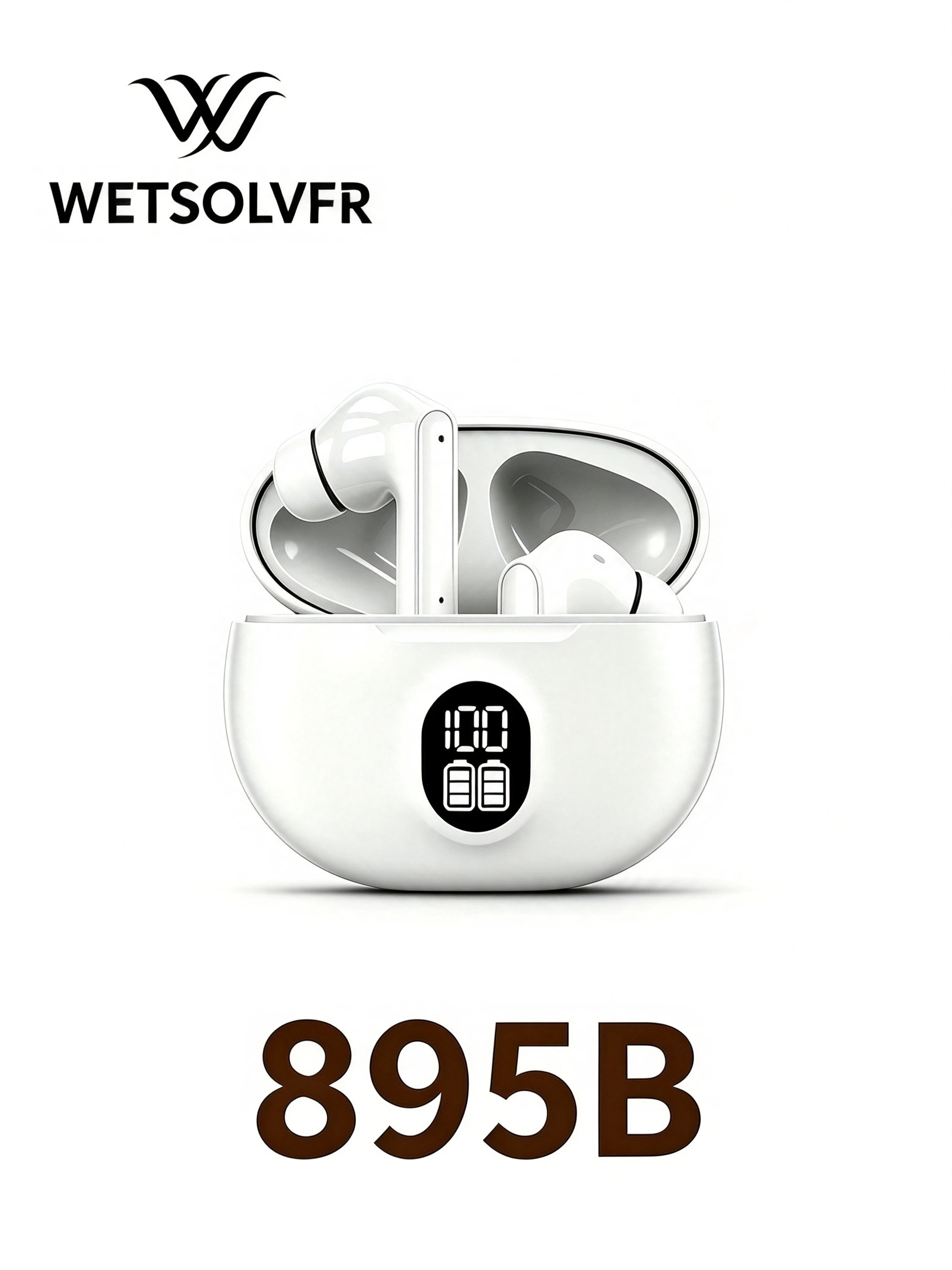 High-appearance-level wireless in-ear Bluetooth headphones, intelligent noise cancellation, touch operation, high-definition calls, and ultra-long battery life are essential details Picture