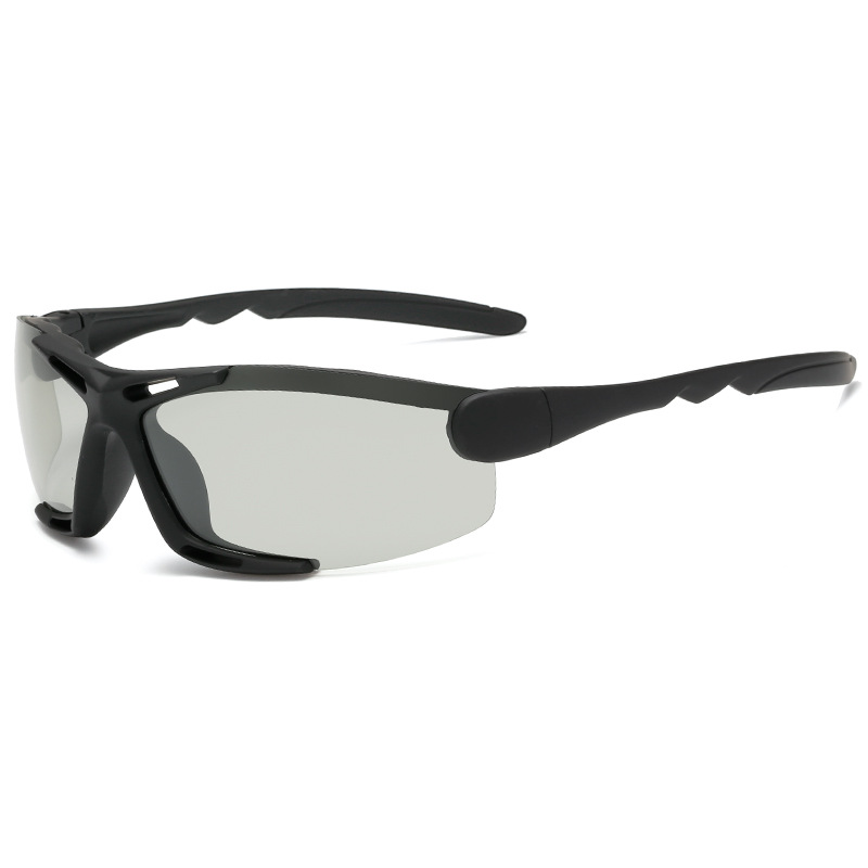 Color-changing cycling glasses, bicycle windproof glasses, outdoor fishing sports glasses, polarized sunglasses for men and women details Picture