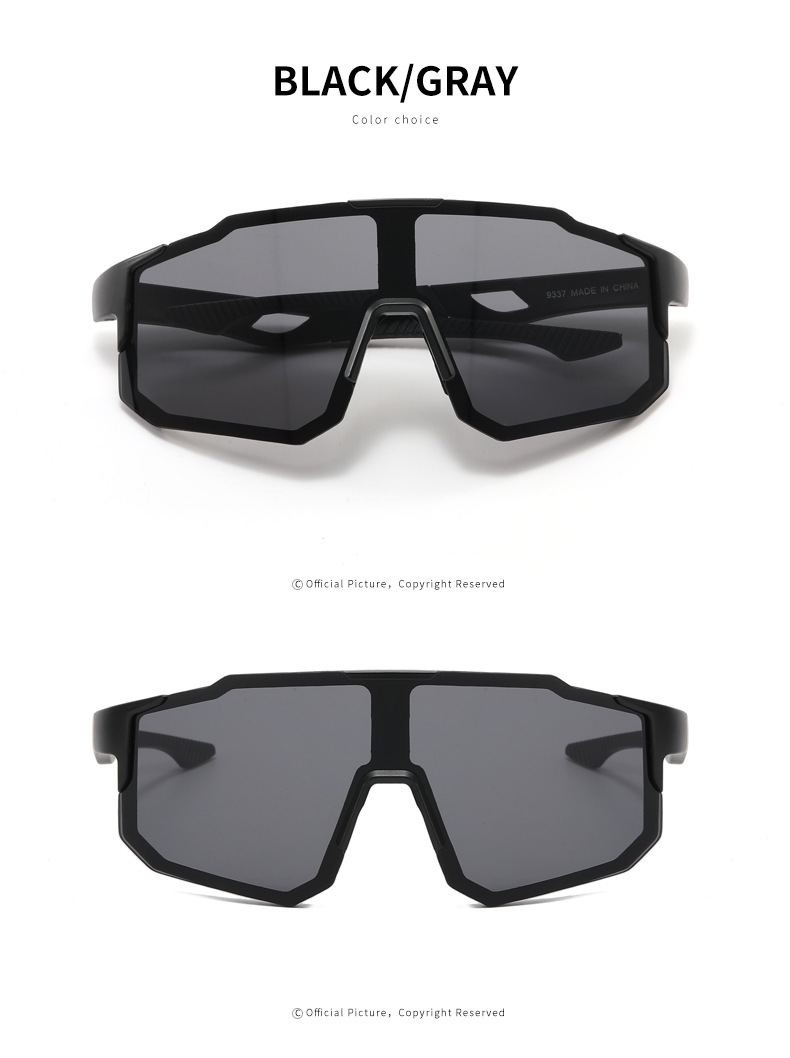 New cross-border sports sunglasses for men and women, cycling glasses, colorful sunglasses sunglasses detail image 10