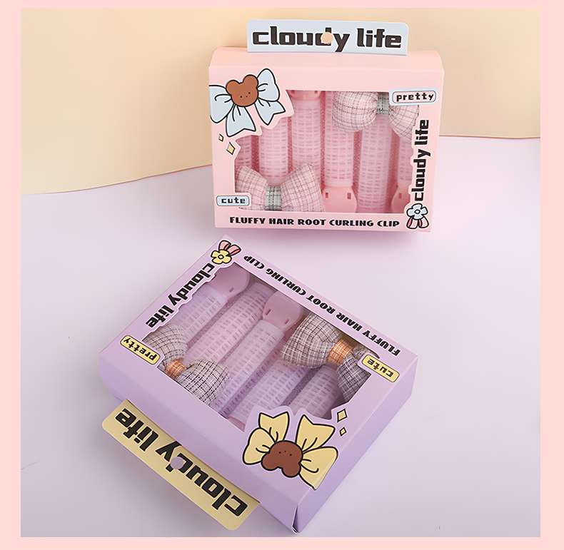 Factory direct sales box sets of high head top voluminous hair clips, bangs voluminous hair clips, six sets of hair root voluminous clips detail image 9