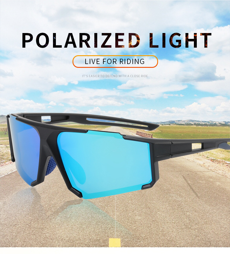 Cross-border new polarized sunglasses wholesale export cycling glasses UV protection sunglasses trend detail image 2