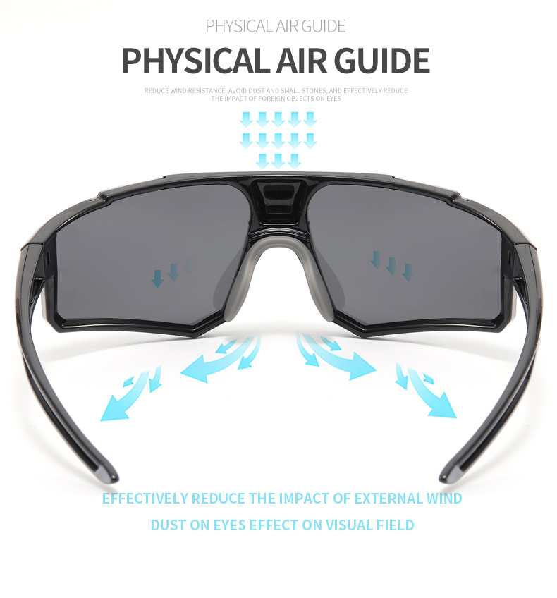 Cross-border new polarized sunglasses wholesale export cycling glasses UV protection sunglasses trend detail image 6
