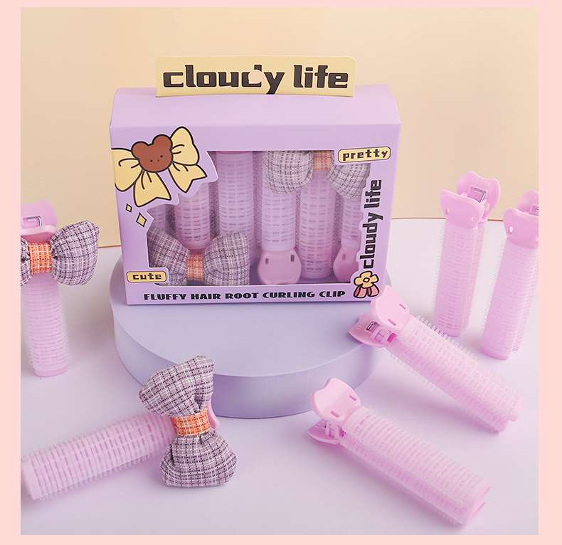 Factory direct sales box sets of high head top voluminous hair clips, bangs voluminous hair clips, six sets of hair root voluminous clips detail image 8