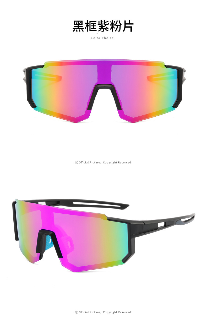 European and American cross-border sports glasses, mountain climbing eye protection, windproof, outdoor cycling sunglasses, driving polarized sunglasses detail image 10