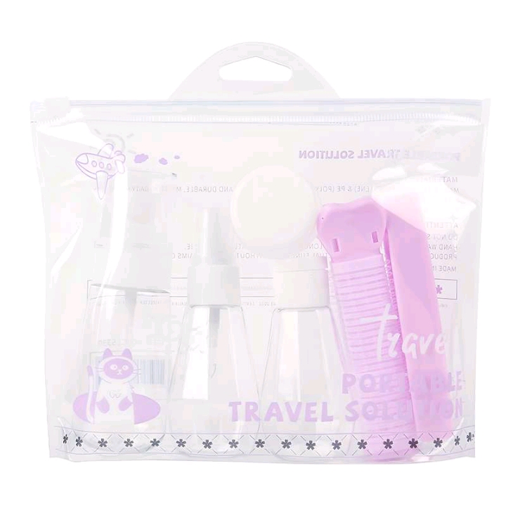Venta directa de fábrica viaje portátil botella dividida más peluche clip plegable combo combo set detail image 3