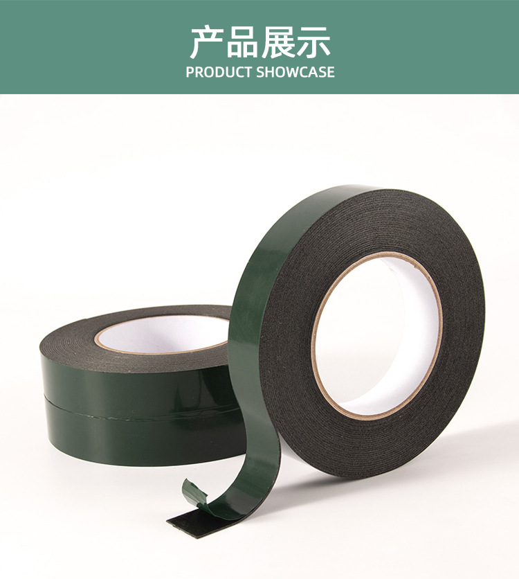 Customized double-sided IXPE automotive foam tape, thickened, strong, high-viscosity, shock-absorbing, sealing, nameplate, window and door bonding pic 13
