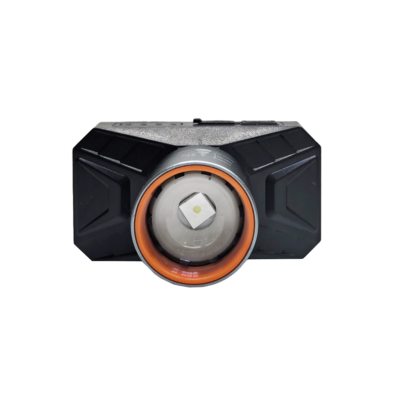 Js-7256 USB charging telescopic adjustable white laser headlamp, cycling headlamp, outdoor camping headlamp, miner's lamp, repair headlamp, camping headlamp, fishing headlamp details Picture