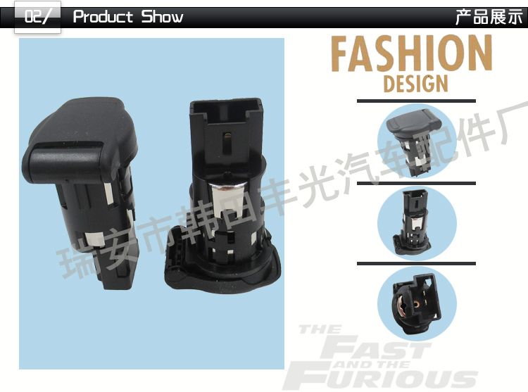 Factory direct sales, suitable for Renault-Nissan Lada car cigarette lighter 253312923R 12V 24V pic 3