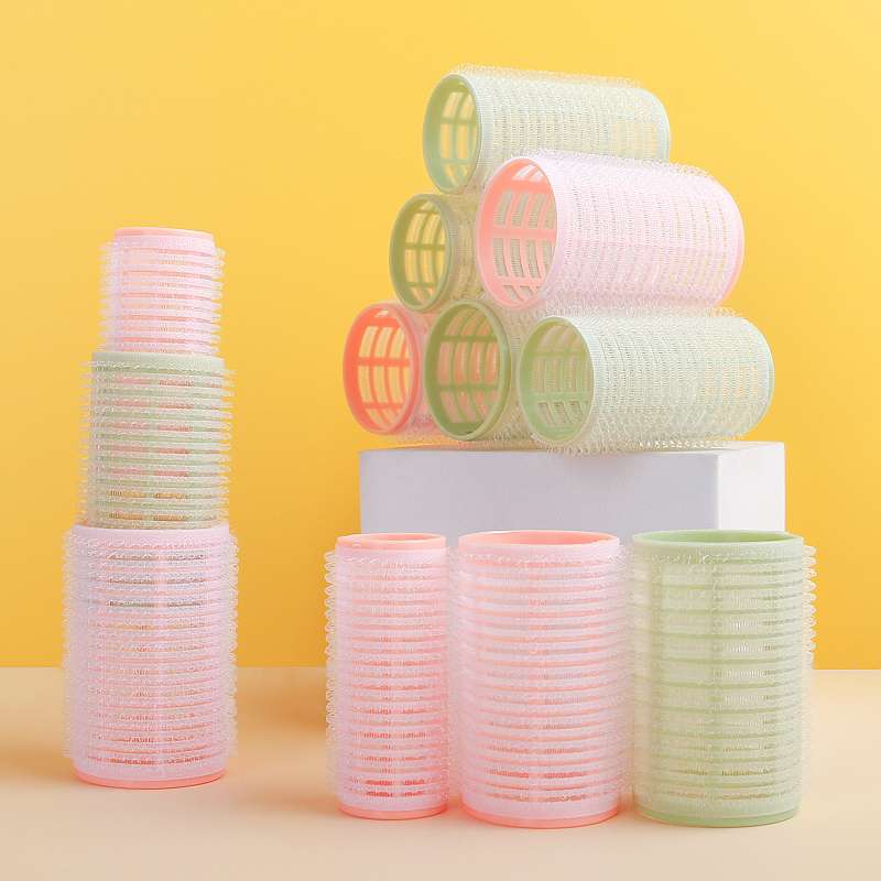 Factory direct sales of a set of six large, medium and small curling tubes, bangs, pear blossom hair and inner buckle hair curls detail image 4