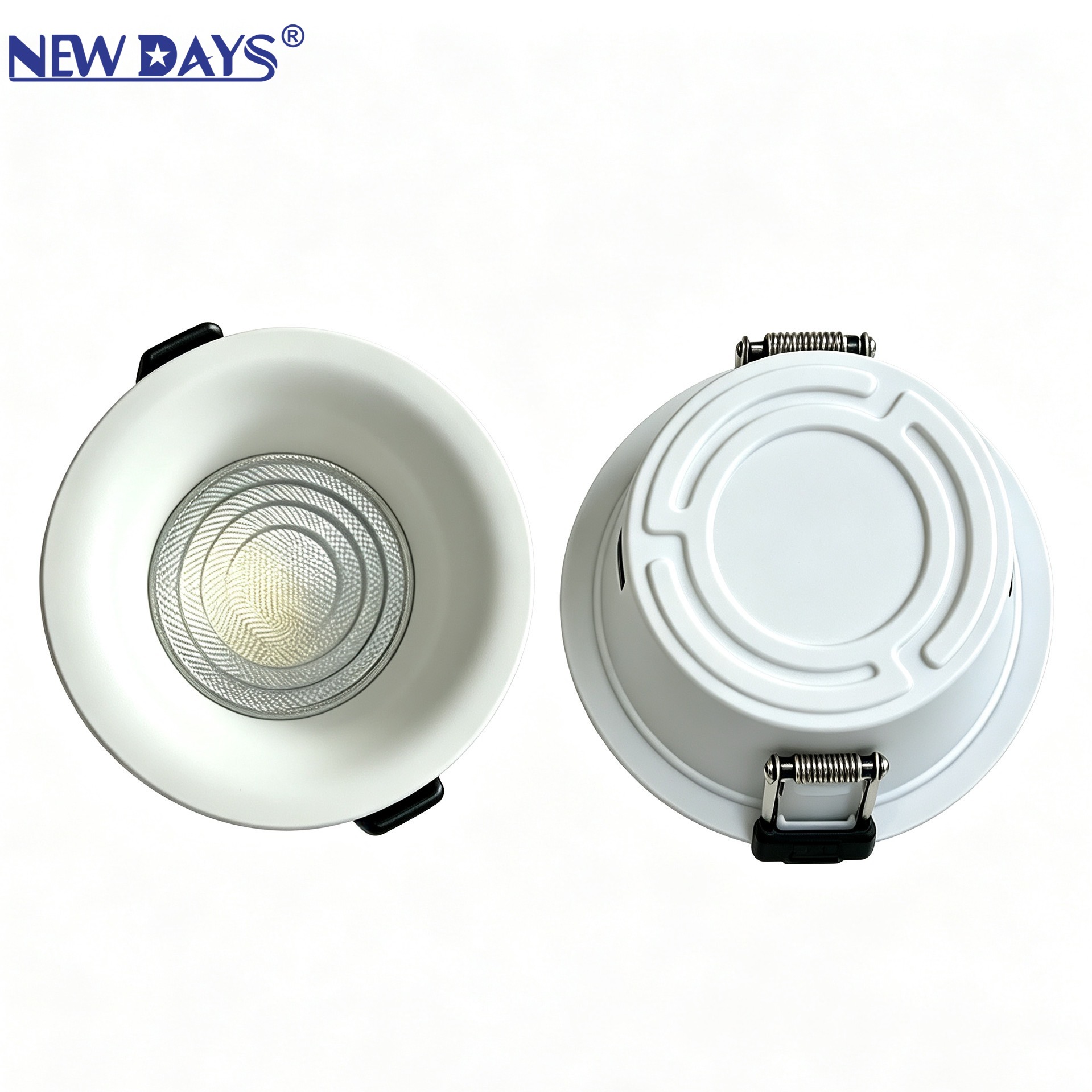 NEWDAYS brand cross-border new led anti-glare tin DOB spotlights and downlights, eye-protecting, flicker-free, energy-saving and high-brightness lighting fixtures, ceiling lights, and led downlights details Picture