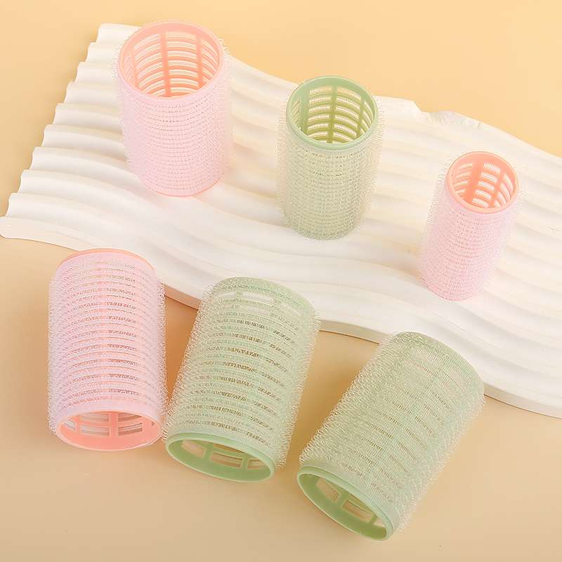 Factory direct sales of a set of six large, medium and small curling tubes, bangs, pear blossom hair and inner buckle hair curls detail image 7