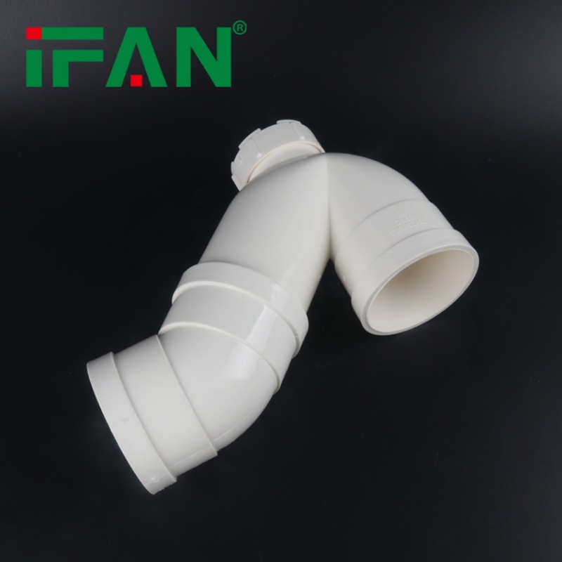 IFAN UPVC Drainage Pipe Fitting – Bridge Bend (Crossover)