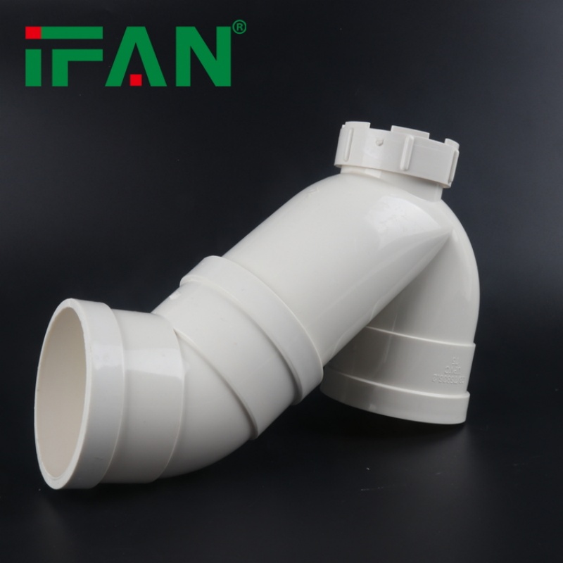 IFAN UPVC Drainage Pipe Fitting – Bridge Bend (Crossover) Specification image