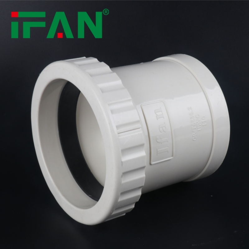 IFAN Large-Size UPVC Drainage Pipe Fitting Straight Coupling Application Scenario