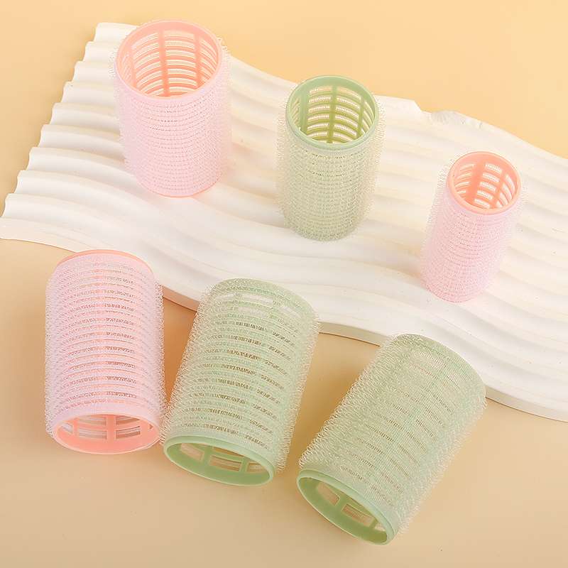 Factory direct sales of a set of six large, medium and small curling tubes, bangs, pear blossom hair and inner buckle hair curls detail image 3