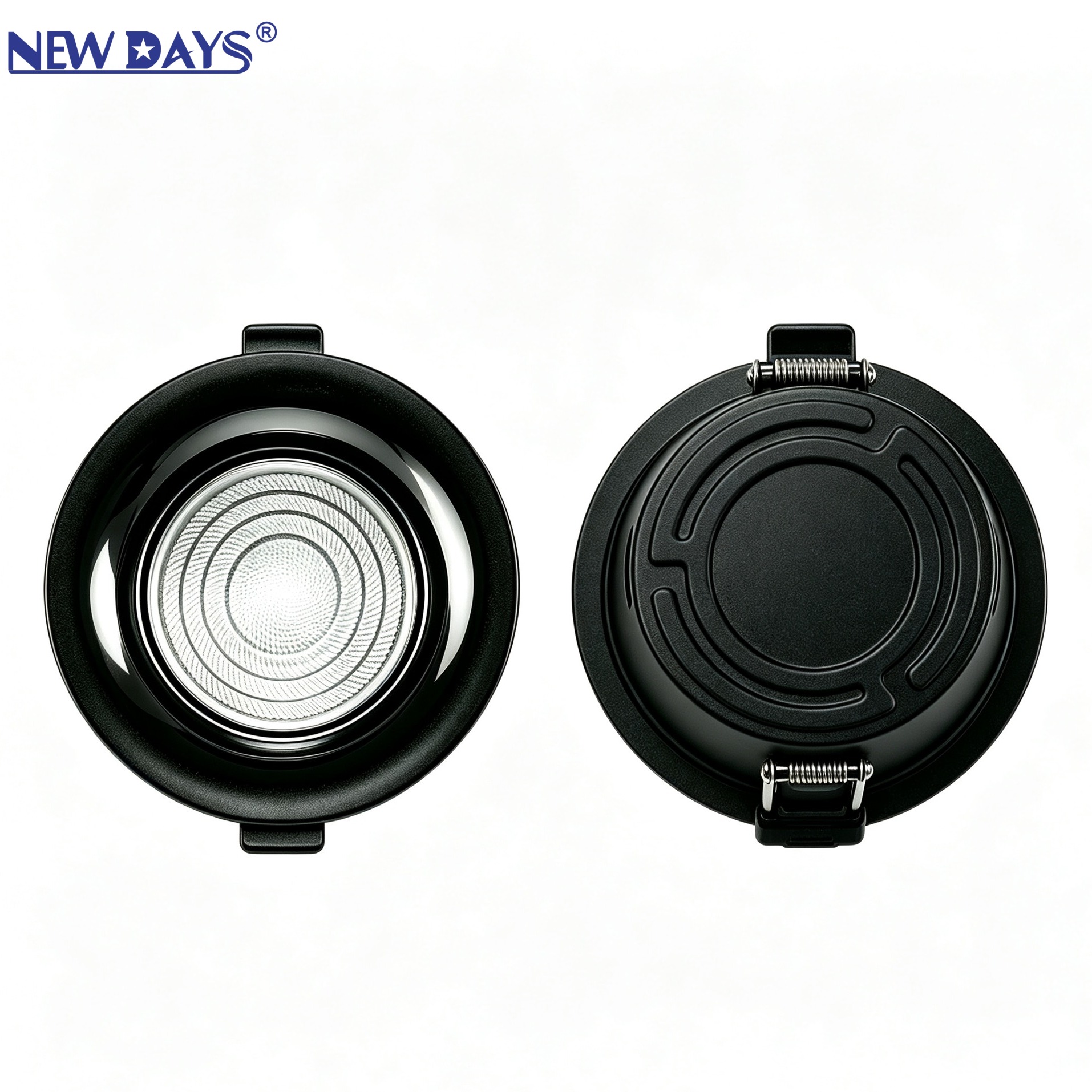 NEWDAYS brand cross-border new led anti-glare tin DOB spotlights and downlights, eye-protecting, flicker-free, energy-saving and high-brightness lighting fixtures, ceiling lights, and led downlights Item Picture