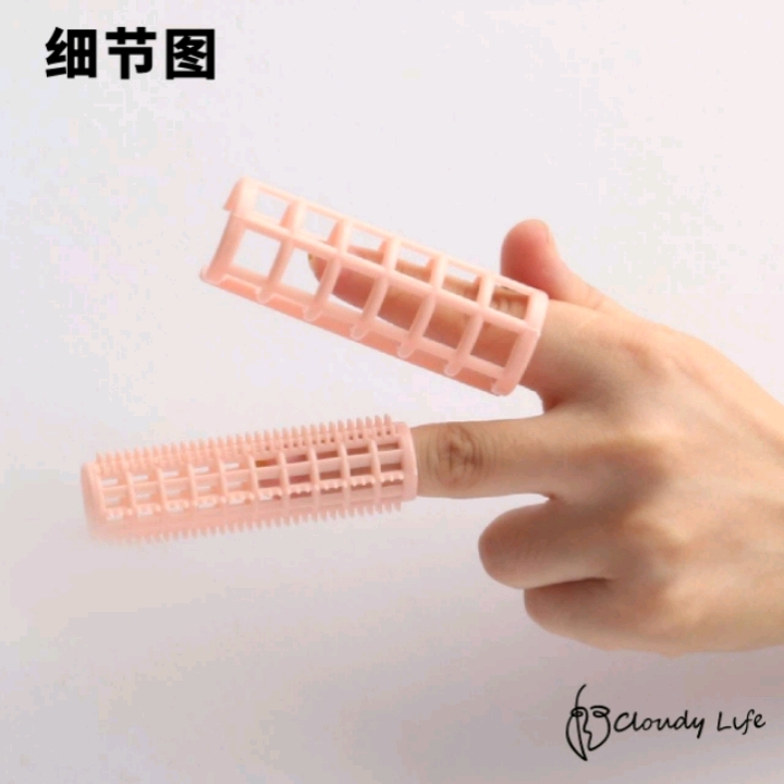 CL361 Double Set New Model 3.6 Six burrs plastic combination Hair curler Air Bangs Inner Curling Curls detail image 5