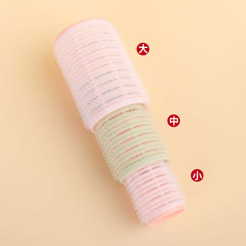 Factory direct sales of a set of six large, medium and small curling tubes, bangs, pear blossom hair and inner buckle hair curls detail image 5