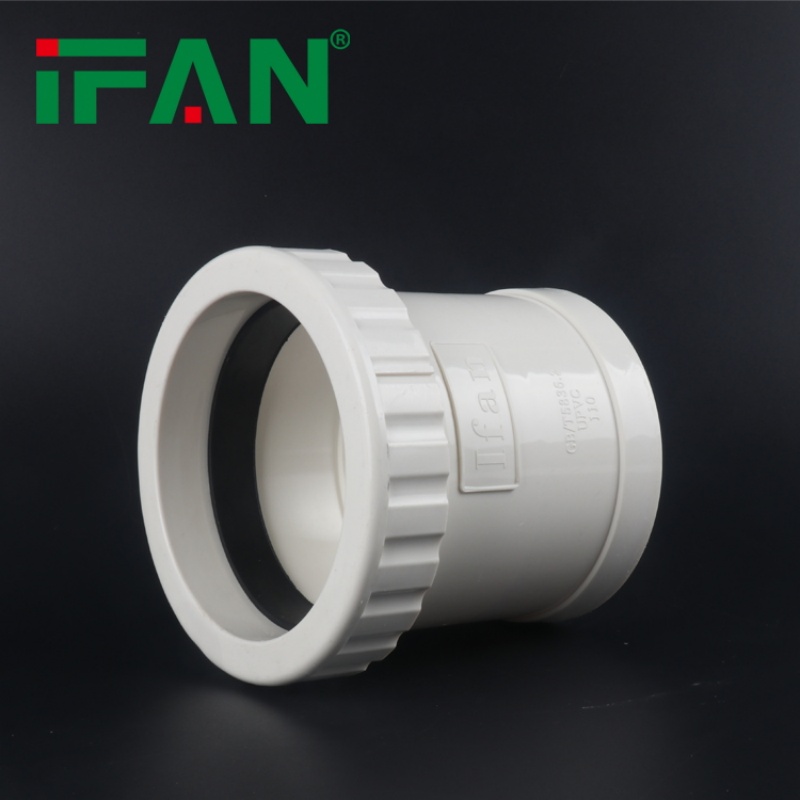 IFAN Large-Size UPVC Drainage Pipe Fitting Straight Coupling Specification image