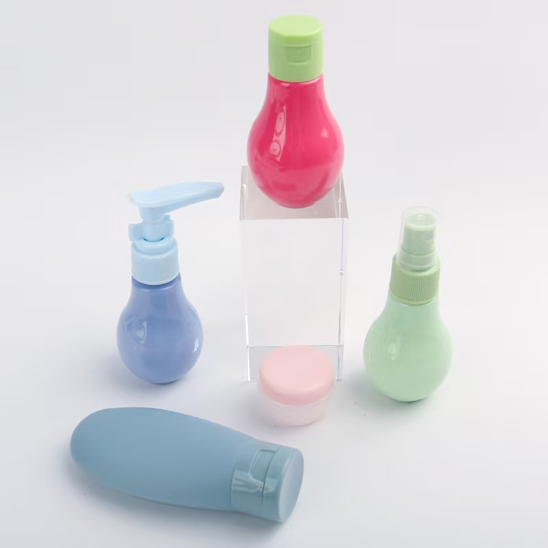 CL5341 Travel Portioning Bottle Set Portable Press Spray Empty Bottle skin care products Travel Storage portioning combination detail image 9