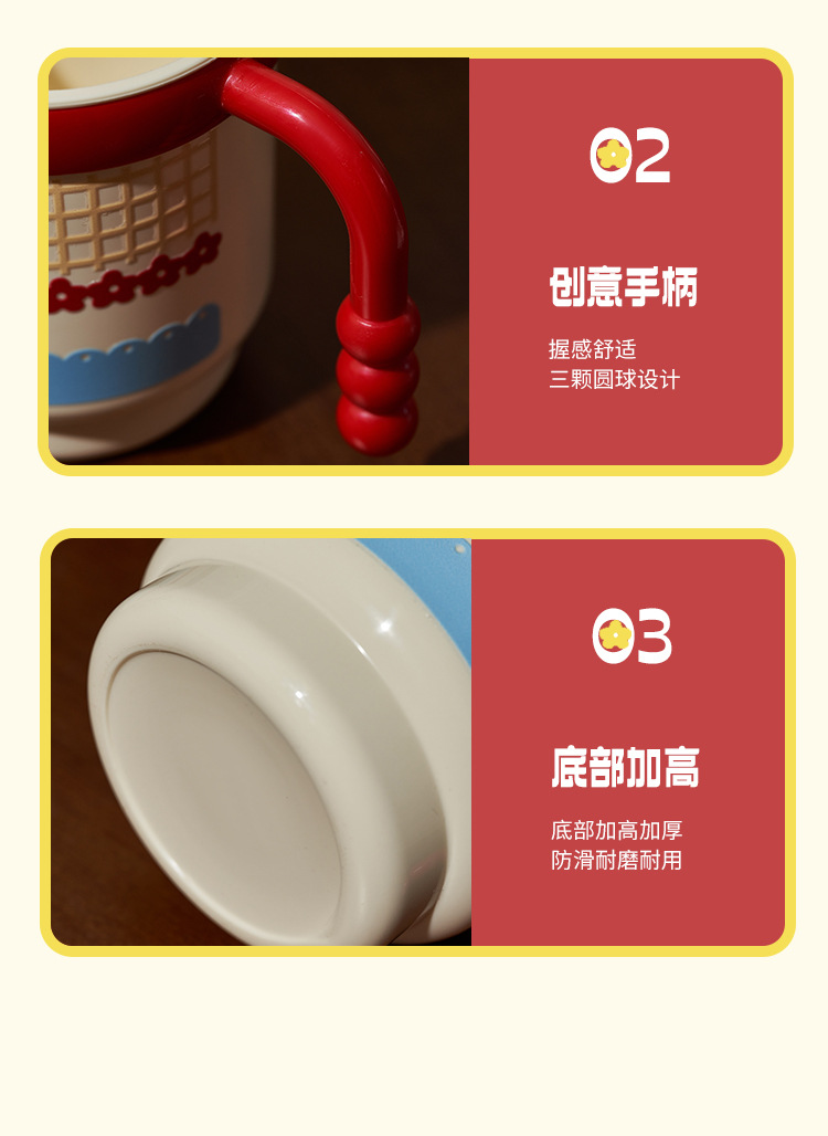 S137-1125学生宿舍漱口杯撞色刷牙杯住校生寝室洗漱用品新生开学详情图10