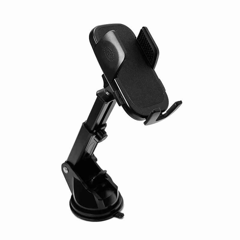 251215 Car plastic suction cup mobile phone stand, center console mobile phone stand, telescopic windshield car mobile phone stand Specification image