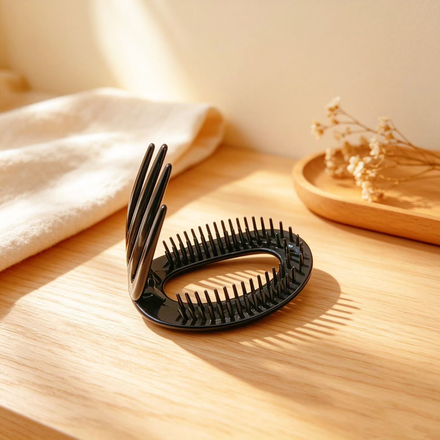 Boxed self-adhesive curling iron voluminous clip set Lazy person's no-perming curling combination set detail image 7