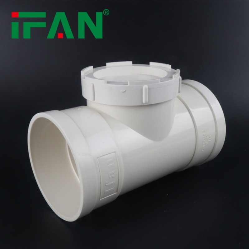 IFAN High-Quality UPVC Drainage Tee Fitting Item Picture
