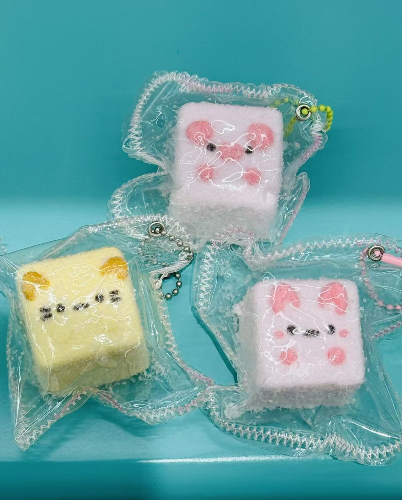 Food-grade silicone kneading Fun Kitten block sequence