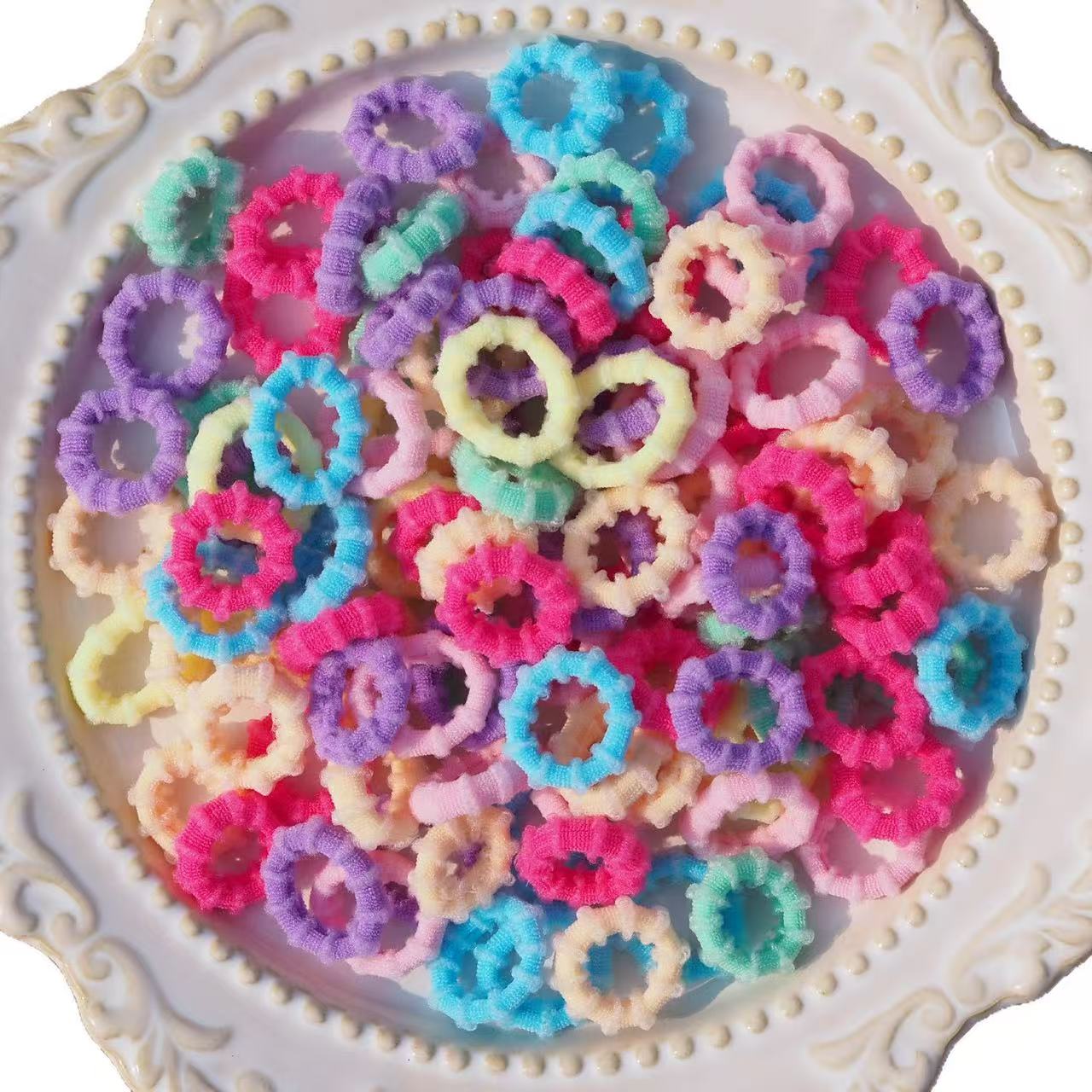 Colorful rubber bands, cowhide ropes, braided ropes, suede ropes, No. 72 wire, DIY material kits pic 2