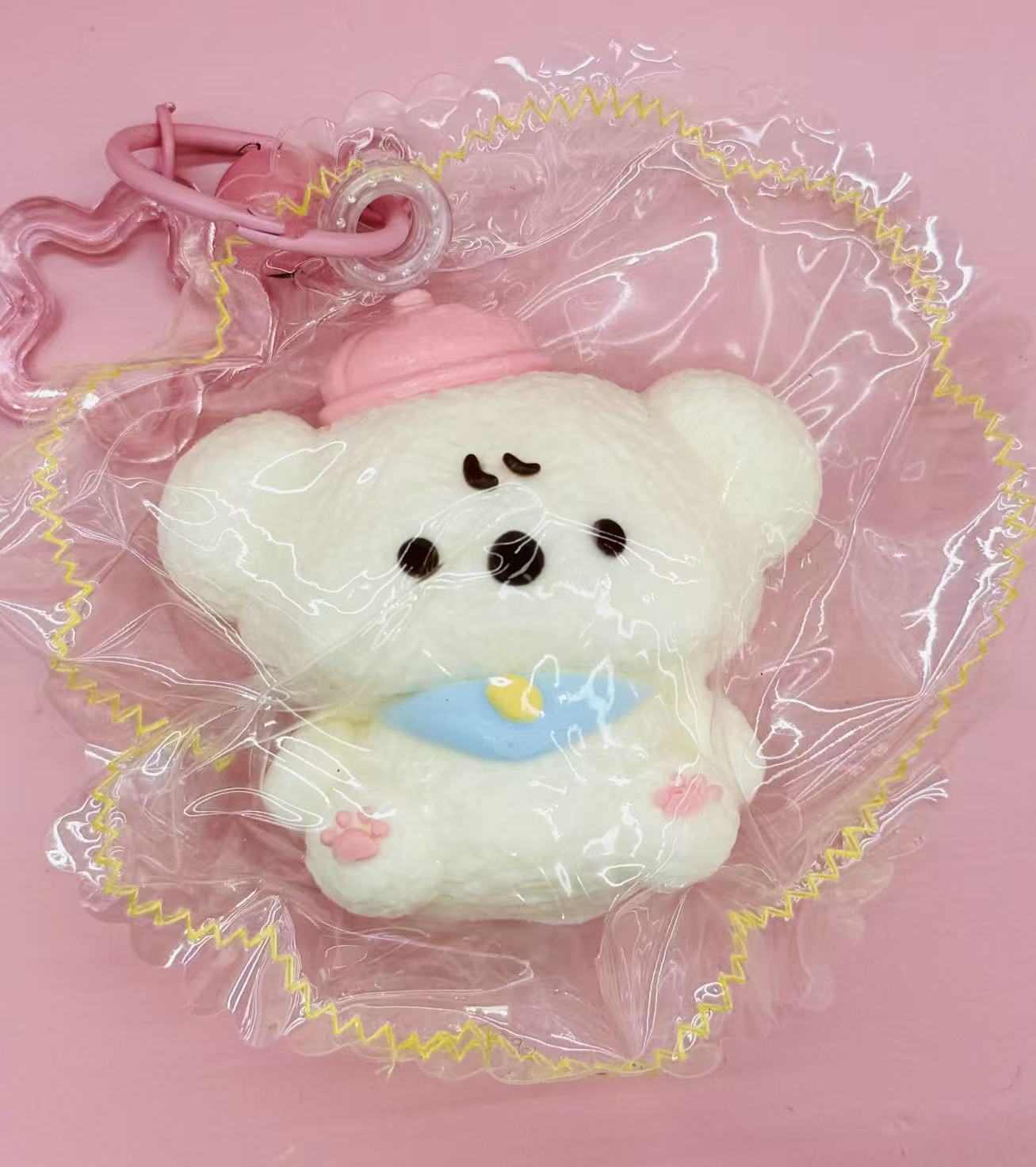 Food-grade silicone kneading Fun Sleeping Cap Elephant sequence details Picture