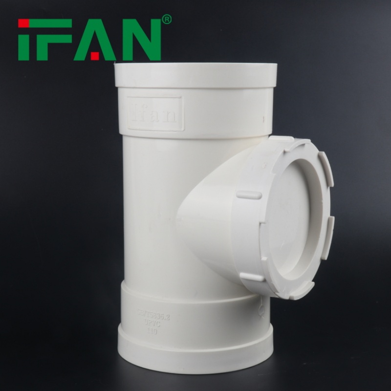 IFAN High-Quality UPVC Drainage Tee Fitting details Picture