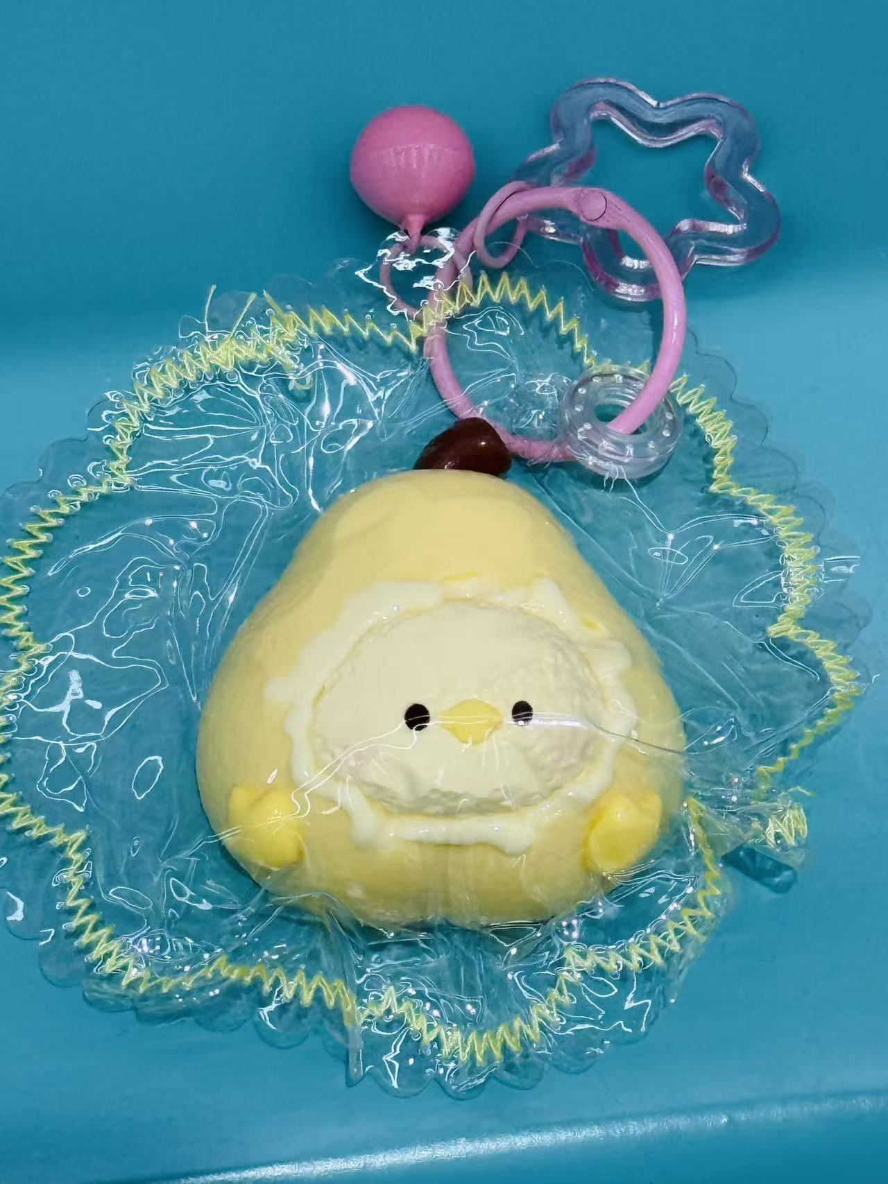 Pure handcrafted food-grade silicone molded durian Little Yellow Chicken sequence Item Picture