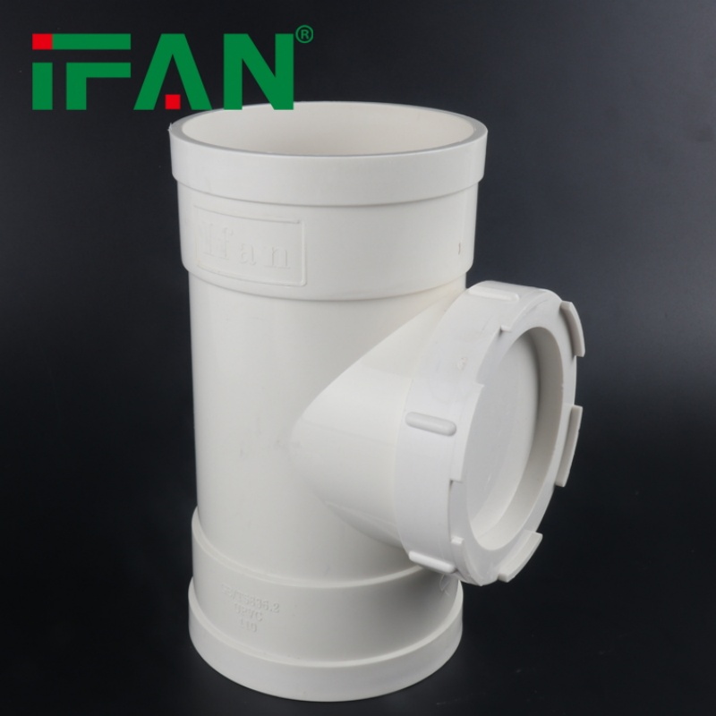 IFAN High-Quality UPVC Drainage Tee Fitting