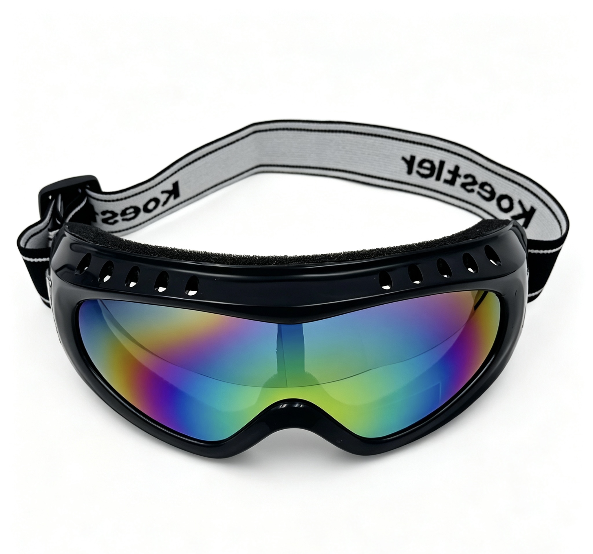 Outdoor ski goggles, colorful coated ski goggles, motorcycle riding windproof goggles details Picture