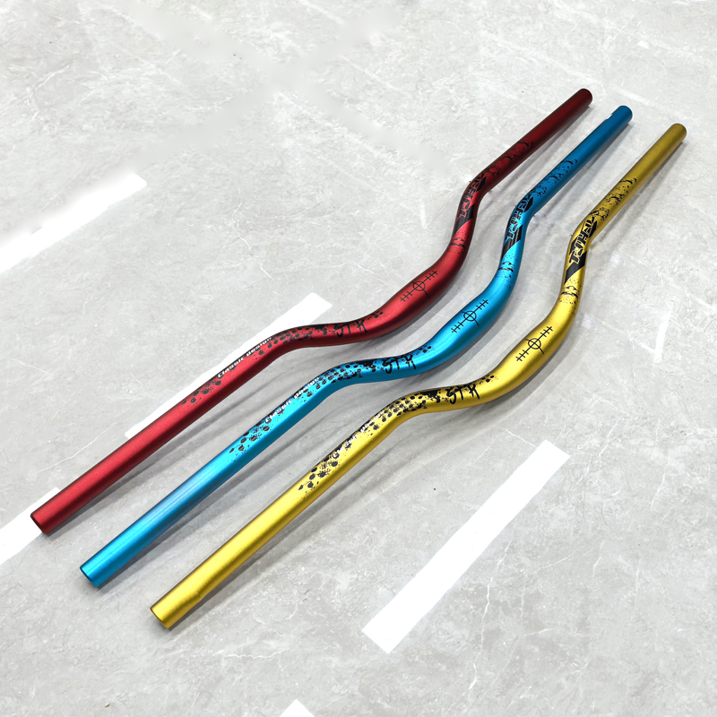 HJL-036 gotillo de bicicleta de montaña manillar de bicicleta cross cross downhill off road aleación de aluminio gotillo 780mm details Picture