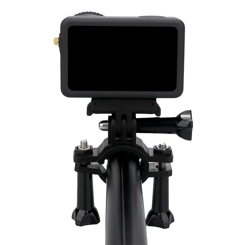 Bicycle fishing rod handle, round tube clamp, shooting stand, car recorder, domestic action camera accessories detail image 3