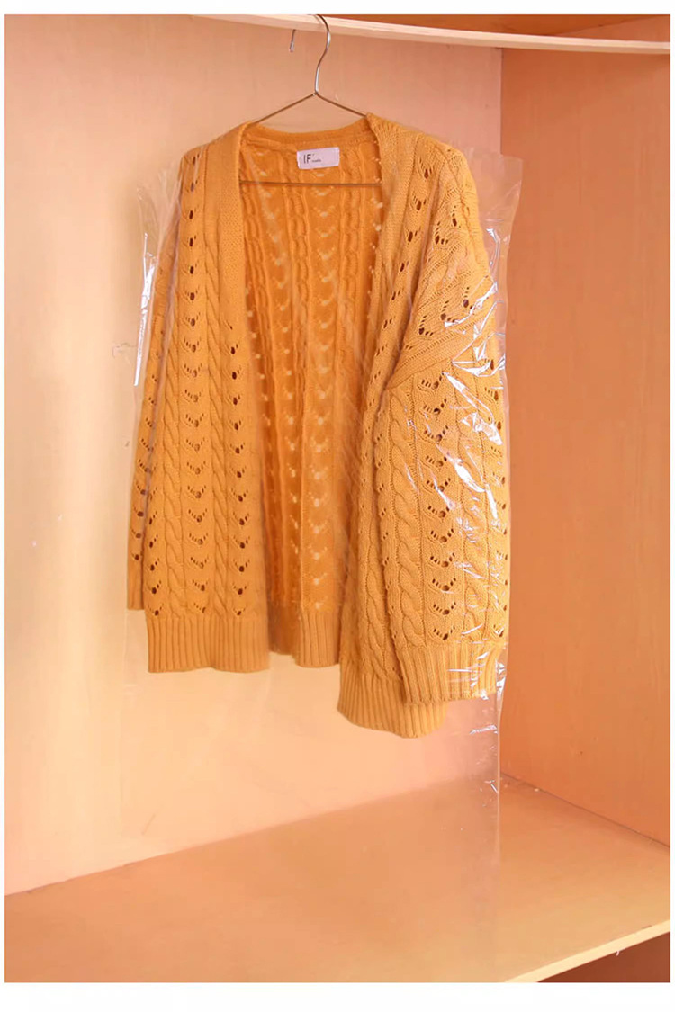 衣服防尘罩大衣西服防尘袋透明塑料防尘套干洗店衣柜一次性挂衣袋详情4