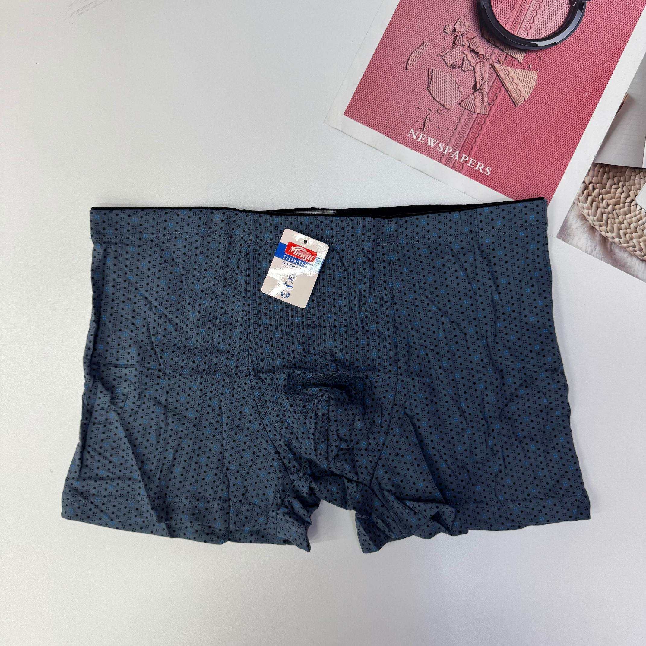 6332 # Southeast Asian men's briefs with simple and elegant small dot prints, soft and skin-friendly, wholesale for export, QNI Specification image