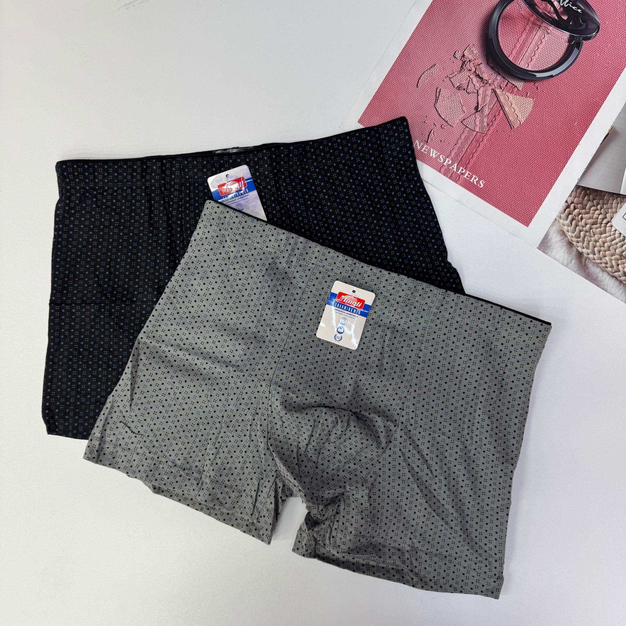 6332 # Southeast Asian men's briefs with simple and elegant small dot prints, soft and skin-friendly, wholesale for export, QNI details Picture