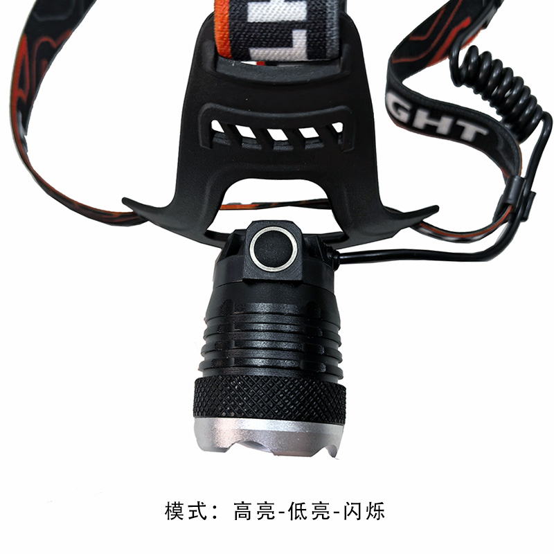 W522 Headlamp USB charging telescopic adjustable focus white laser headlamp, cycling headlamp, outdoor camping lamp, miner's lamp, repair headlamp, camping lamp, fishing lamp Item Picture