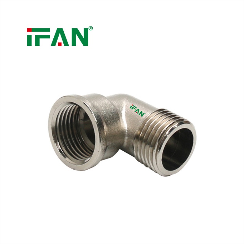 IFAN Electroplated Plumbing Fitting – Male Thread Elbow Item Picture