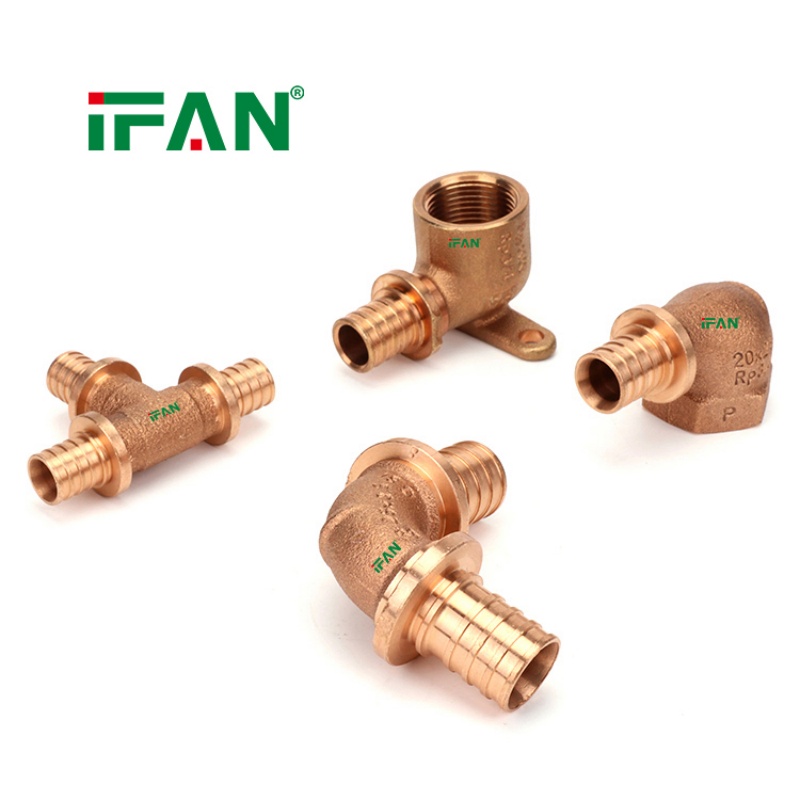 IFAN Factory-Customized Bronze PEX Compression Fittings Specification image
