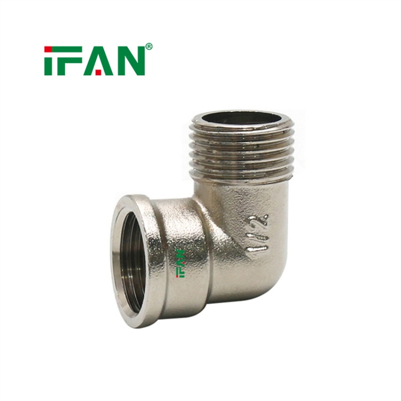 IFAN Electroplated Plumbing Fitting – Male Thread Elbow details Picture