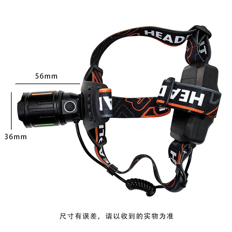 W521 luz de tira brillante USB recargable retráctil luz láser blanco ajustable luz de cabeza de ciclismo luz de camping al aire libre lámpara de mina luz de cabeza de mantenimiento luz de camping luz de pesca Application Scenario